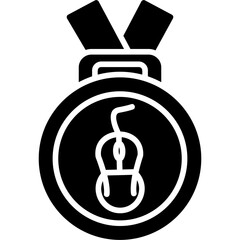 Canvas Print - Medal Icon