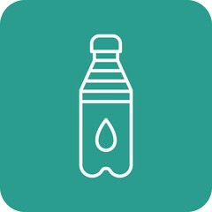 Poster - Water Bottle Icon