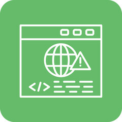 Website Warning Icon