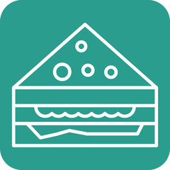 Sticker - Sandwich Icon