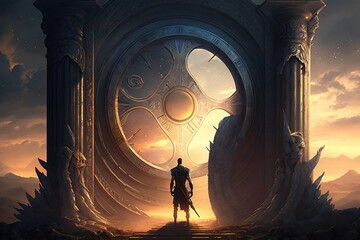 Poster - The Eternal Guardian: The Hope of the Ancient Time Generative AI