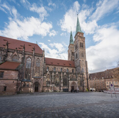 Wall Mural - St. Sebaldus Church (Sebalduskirche) - Nuremberg, Bavaria, Germany