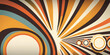 Abstract  Retro 70s  Vector background