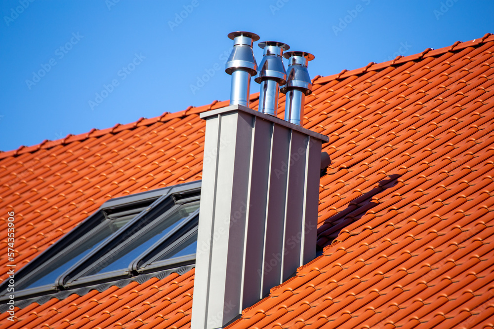 Schornstein Ber Dach