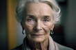 © ADDICTIVE STOCK - AI image of content elderly woman with gray hair