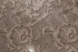 abstract flower patter in light brown color