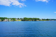 Landscape Of Portland Harbor, Fore River, And Casco Bay And Islands, Portland, Maine