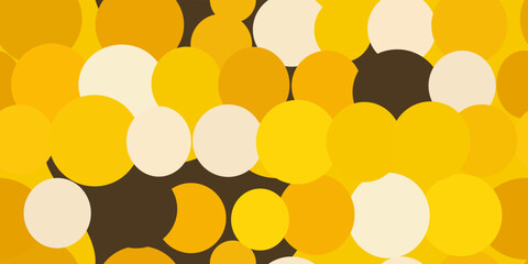 Poster - Yellow mosaic and seamless tiles. Print for surfaces, packaging, interior design.