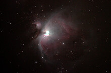 Gran Nebulosa De Orión (M42) Con Meteoro