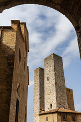 Wall Mural - San Gimignano medieval town in the province of Siena, Italy.