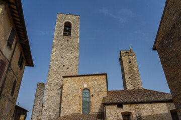 Wall Mural - San Gimignano medieval town in the province of Siena, Italy.