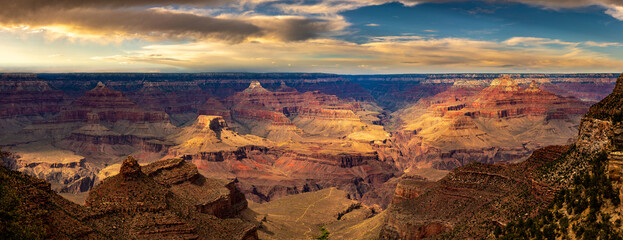 Canvas Print - Grand Canyon National Park at sunset