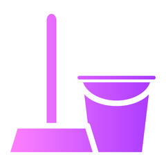 Wall Mural - cleaning icon 