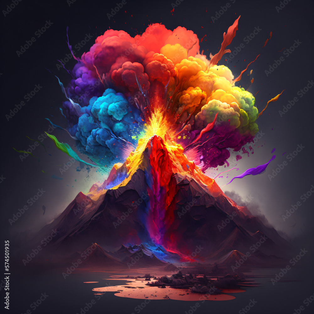 Lava Rainbow Lava Rainbow