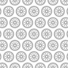 black and white seamless pattern