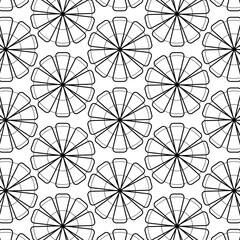 black and white seamless pattern