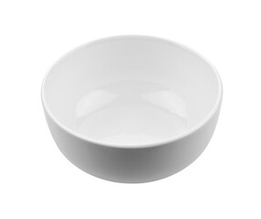 Canvas Print - White ceramic bowl on transparent png