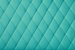 Teal leather upholstery background texture