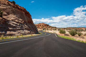 road to the mountains, staircase escalante