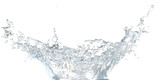 背景を透過した水しぶきの素材