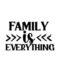 Naklejka na meble Family Bundle SVG, Family split name frame svg, family clipart, family cut file, family outline, family cricut silhouette svg cut file