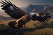 Eagle Flying, generative AI