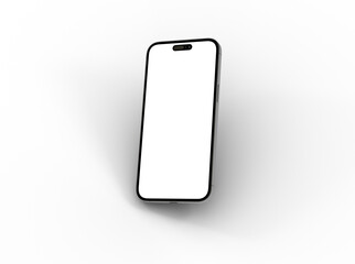 Aufkleber - smartphone  With Blank Screen in 3d