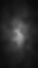 Sticker - abstract dark smoke cloud loop motion vertical background.