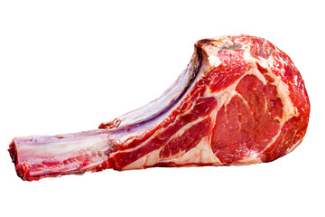 Poster - Tomahawk meat raw