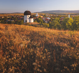 Wall Mural - Medieval Rotunda temple in Osku, Hungary