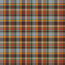 Autumn Plaid Seamless Pattern - Colorful Repeating Pattern Design