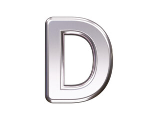 Poster - Alphabet text effect vector element transparent 