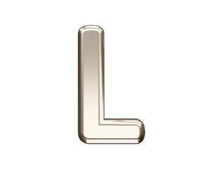 Poster - Alphabet text effect vector element transparent 
