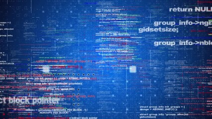 Poster - cloud and edge computing technology concept with cybersecurity data protection system. three large c