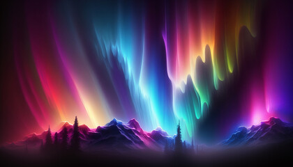 rainbow and stars