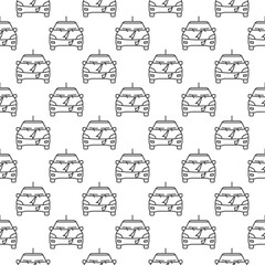 Poster - Vehicle Vinyl Wrapping concept geometric minimal seamless pattern