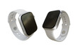 © arda - 3d rendering white smart watch perspective view