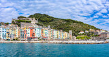 Fototapeta  - Porto Venere marina in Italy panorama