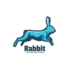 Wall Mural - Rabbit Logo Vector