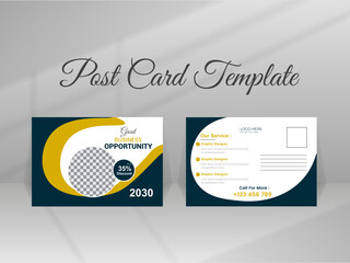 Corporate Postcard Template