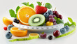 © Артур Комис - The concept of fruit is a healthy diet. Generative AI