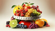 © Артур Комис - The concept of fruit is a healthy diet. Generative AI