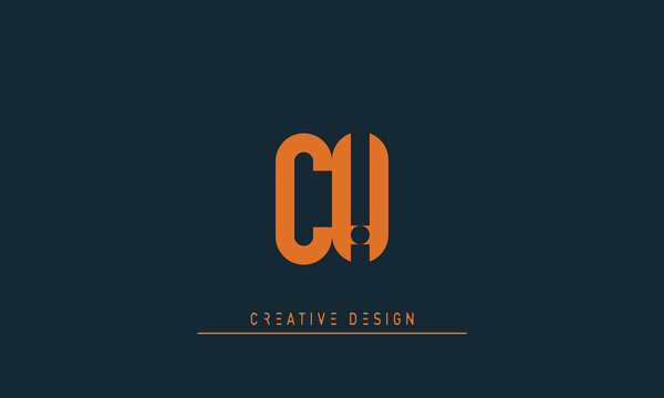 Alphabet letters Initials Monogram logo CH , HC