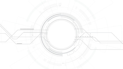 Wall Mural - grey white abstract background modern design copyspace for your text