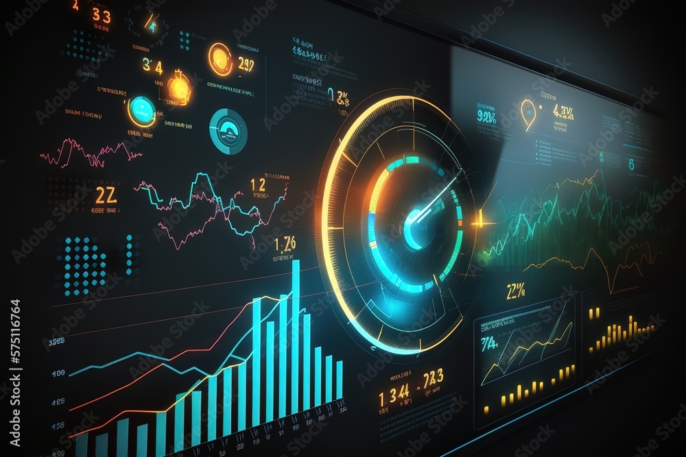 Data analytics report and key performance indicators on information ...