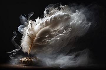 Poster - The Haunting Charm of an Incredible Imagined Plume Generative AI