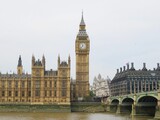 Fototapeta Big Ben - big ben and houses of Parliament, London, Uk