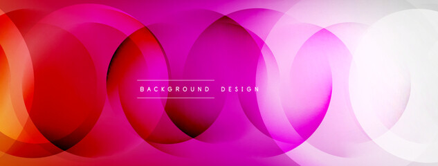 Poster - Abstract background - geometric composition created with lights and shadows. Technology or business digital template