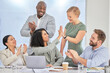 © Lune V A/peopleimages.com - High five, finance business people and success of stock market investment team in a office. Trading, winner and teamwork motivation of a corporate group with happiness from trading achievement