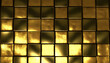 gold square metal background